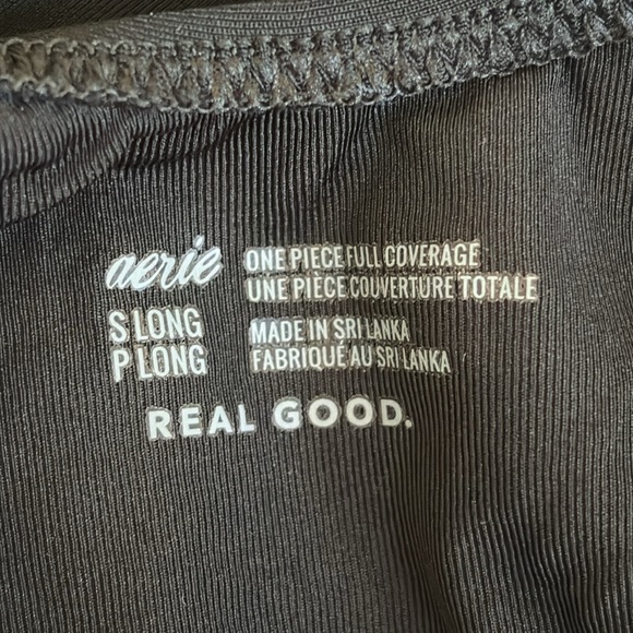 NWT Aerie Grommet Scoop Lace Up One Piece Swimsuit - Picture 11 of 12